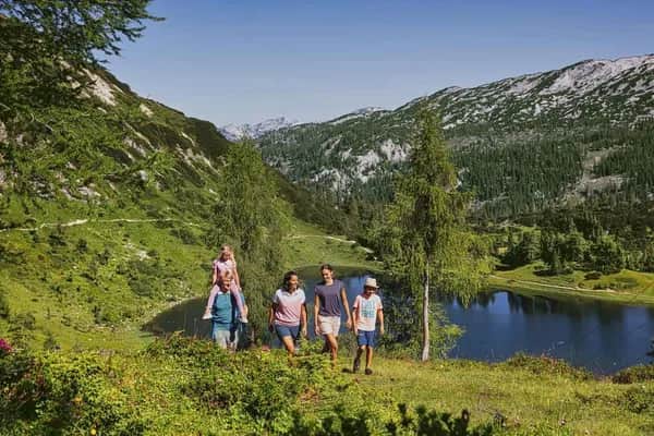 Aufi auf'n Berg wandern