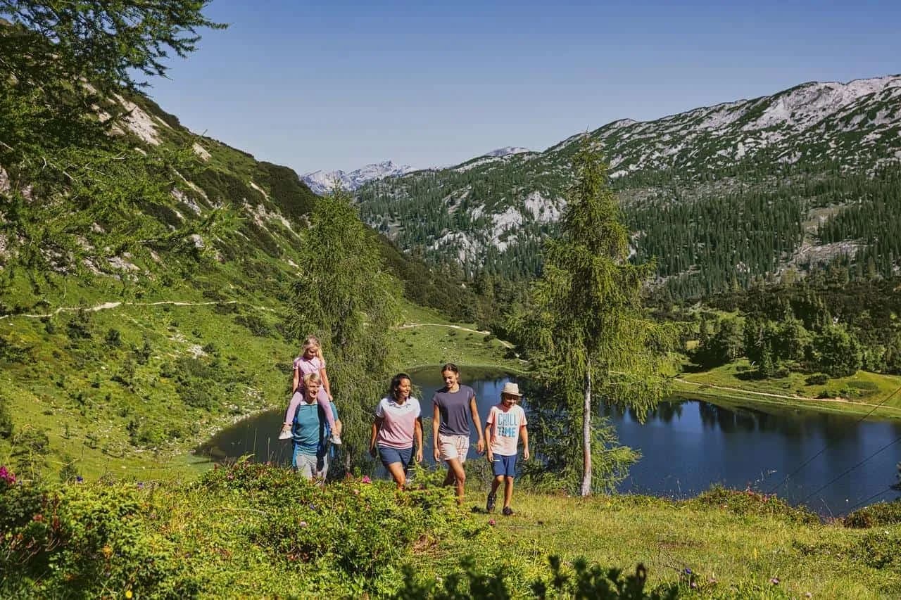 Aufi auf'n Berg wandern