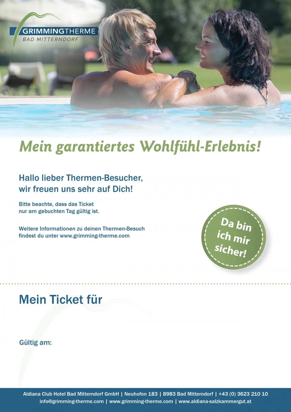 Familienticket (2 Erwachsene + 2 Kinder)